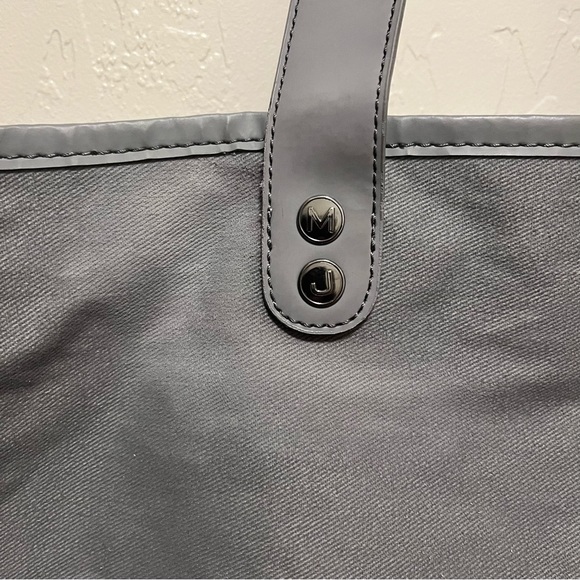 Jacobs by Marc Jacobs Grey Canvas Leather Tote - Picture 5 of 8
